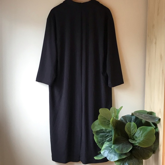 NWOT H&M Size 12 Black Longline Jacket Blazer - Picture 8 of 8